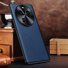Handyhülle Hülle Luxus Leder Schutzhülle DL1 für Oppo Find X6 Pro 5G Blau