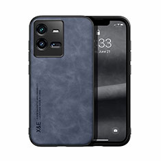 Handyhülle Hülle Luxus Leder Schutzhülle DY1 für Vivo iQOO 10 Pro 5G Blau