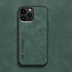 Handyhülle Hülle Luxus Leder Schutzhülle DY3 für Apple iPhone 12 Pro Grün