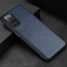 Handyhülle Hülle Luxus Leder Schutzhülle für Huawei Honor Play4 Pro 5G Blau