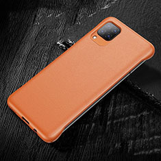 Handyhülle Hülle Luxus Leder Schutzhülle für Huawei P40 Lite Orange