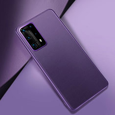 Handyhülle Hülle Luxus Leder Schutzhülle für Huawei P40 Pro+ Plus Violett