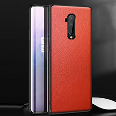 Handyhülle Hülle Luxus Leder Schutzhülle für OnePlus 7T Pro Rot