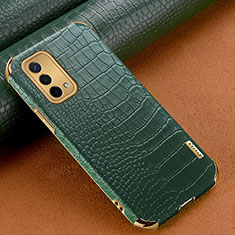 Handyhülle Hülle Luxus Leder Schutzhülle für OnePlus Nord N200 5G Grün