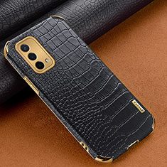 Handyhülle Hülle Luxus Leder Schutzhülle für OnePlus Nord N200 5G Schwarz