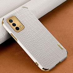 Handyhülle Hülle Luxus Leder Schutzhülle für OnePlus Nord N200 5G Weiß