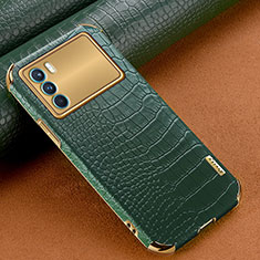 Handyhülle Hülle Luxus Leder Schutzhülle für Oppo K9 Pro 5G Grün