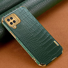 Handyhülle Hülle Luxus Leder Schutzhülle für Samsung Galaxy A12 Nacho Grün