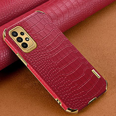 Handyhülle Hülle Luxus Leder Schutzhülle für Samsung Galaxy A23 5G Rot