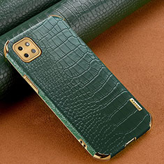 Handyhülle Hülle Luxus Leder Schutzhülle für Samsung Galaxy F42 5G Grün