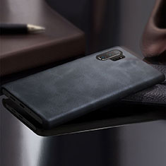 Handyhülle Hülle Luxus Leder Schutzhülle für Samsung Galaxy Note 10 Plus 5G Blau