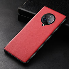 Handyhülle Hülle Luxus Leder Schutzhülle für Vivo Nex 3 Rot