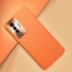 Handyhülle Hülle Luxus Leder Schutzhülle für Vivo X50 5G Orange