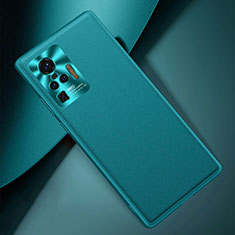 Handyhülle Hülle Luxus Leder Schutzhülle für Vivo X50 Pro 5G Grün