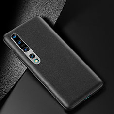 Handyhülle Hülle Luxus Leder Schutzhülle für Xiaomi Mi 10 Pro Schwarz