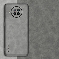 Handyhülle Hülle Luxus Leder Schutzhülle für Xiaomi Mi 10T Lite 5G Grau