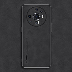 Handyhülle Hülle Luxus Leder Schutzhülle für Xiaomi Mi 12 Ultra 5G Schwarz