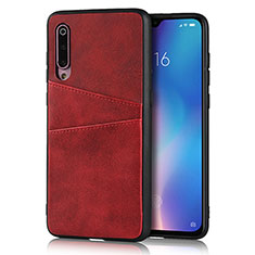 Handyhülle Hülle Luxus Leder Schutzhülle für Xiaomi Mi 9 Pro 5G Rot