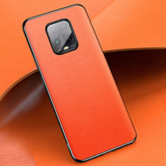 Handyhülle Hülle Luxus Leder Schutzhülle für Xiaomi Redmi 10X 5G Orange