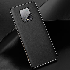Handyhülle Hülle Luxus Leder Schutzhülle für Xiaomi Redmi 10X 5G Schwarz