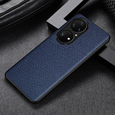 Handyhülle Hülle Luxus Leder Schutzhülle GS1 für Huawei P50 Pro Blau