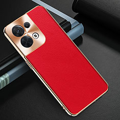 Handyhülle Hülle Luxus Leder Schutzhülle GS1 für Oppo Reno8 5G Rot