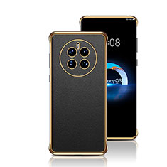Handyhülle Hülle Luxus Leder Schutzhülle GS2 für Huawei Mate 50E Schwarz