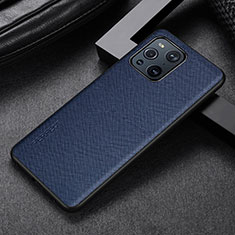 Handyhülle Hülle Luxus Leder Schutzhülle GS2 für Oppo Find X3 Pro 5G Blau