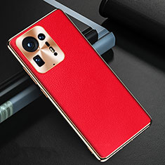 Handyhülle Hülle Luxus Leder Schutzhülle GS2 für Xiaomi Mi Mix 4 5G Rot