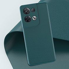 Handyhülle Hülle Luxus Leder Schutzhülle GS3 für Oppo Reno8 Pro+ Plus 5G Grün