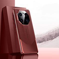 Handyhülle Hülle Luxus Leder Schutzhülle JB2 für Huawei Mate 40 Pro Rot