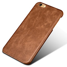 Handyhülle Hülle Luxus Leder Schutzhülle L01 für Apple iPhone 6 Plus Braun