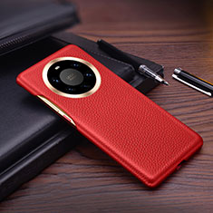 Handyhülle Hülle Luxus Leder Schutzhülle L01 für Huawei Mate 40 Pro+ Plus Rot
