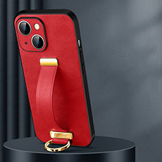 Handyhülle Hülle Luxus Leder Schutzhülle LD1 für Apple iPhone 14 Rot