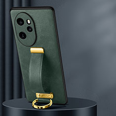 Handyhülle Hülle Luxus Leder Schutzhülle LD1 für Huawei Honor 100 Pro 5G Grün