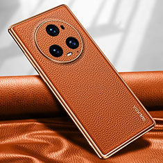 Handyhülle Hülle Luxus Leder Schutzhülle LD1 für Huawei Honor Magic5 Pro 5G Orange