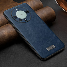 Handyhülle Hülle Luxus Leder Schutzhülle LD1 für Huawei Mate 60 Pro+ Plus Blau