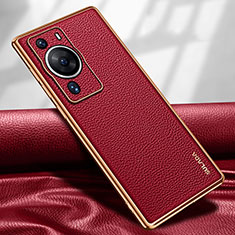 Handyhülle Hülle Luxus Leder Schutzhülle LD1 für Huawei P60 Pro Rot