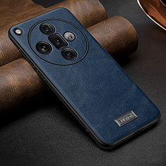 Handyhülle Hülle Luxus Leder Schutzhülle LD1 für Oppo Find X7 Ultra 5G Blau