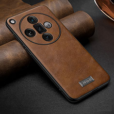 Handyhülle Hülle Luxus Leder Schutzhülle LD1 für Oppo Find X7 Ultra 5G Braun