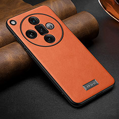 Handyhülle Hülle Luxus Leder Schutzhülle LD1 für Oppo Find X7 Ultra 5G Orange