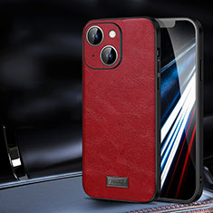 Handyhülle Hülle Luxus Leder Schutzhülle LD2 für Apple iPhone 13 Rot