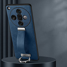 Handyhülle Hülle Luxus Leder Schutzhülle LD2 für Oppo Find X7 Ultra 5G Blau