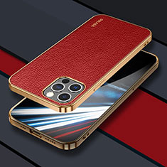 Handyhülle Hülle Luxus Leder Schutzhülle LD3 für Apple iPhone 13 Pro Max Rot