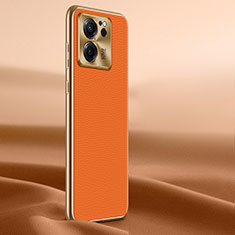 Handyhülle Hülle Luxus Leder Schutzhülle LF1 für Xiaomi Mi 13T 5G Orange