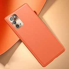 Handyhülle Hülle Luxus Leder Schutzhülle N01 für Samsung Galaxy Note 20 5G Orange