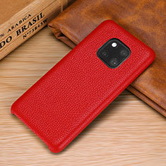 Handyhülle Hülle Luxus Leder Schutzhülle P01 für Huawei Mate 20 Pro Rot