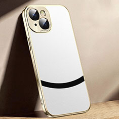 Handyhülle Hülle Luxus Leder Schutzhülle PD1 für Apple iPhone 14 Plus Weiß