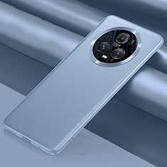 Handyhülle Hülle Luxus Leder Schutzhülle QK1 für Huawei Honor Magic5 Pro 5G Hellblau