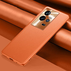 Handyhülle Hülle Luxus Leder Schutzhülle QK1 für Vivo iQOO 11 Pro 5G Orange